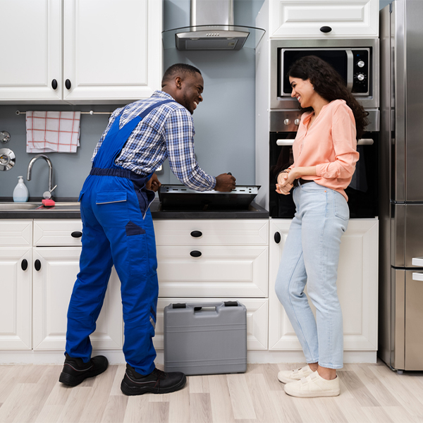 can you provide an estimate for cooktop repair before beginning any work in Bradford